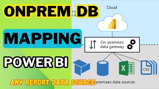 Power BI Gateway Configure Reports With OnPrem Data Sources [upl. by Iret108]