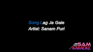 Lag Ja Gale Unplugged Karaoke Sanam Puri [upl. by Notfa]