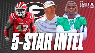 Georgia Bulldogs Top 5 Most Wanted Recruits  UGA Expert Info on Dawgs 2024 Recruiting Class [upl. by Panthea149]