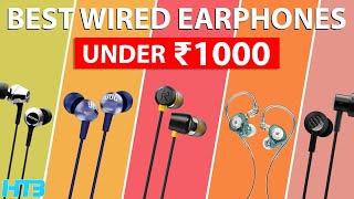 Top 5 Best Earphones Under 1000 in 2024 🔊 Best Wired Earphones Under 1000 in India 2024 [upl. by Anaerdna395]