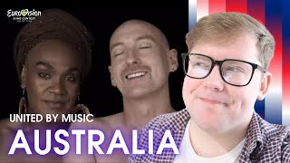 Reaction to Electric Fields  One Milkali One Blood  Australia  Eurovision 2024 [upl. by Chrissy790]