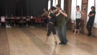 tango argentino class on volcada w boleo part 2 [upl. by Pomfrey339]