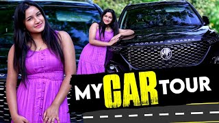 My Car Tour ❤️  MG  Hector Plus 🤩  Raveena Daha [upl. by Licha]