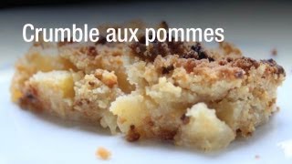 Recette du crumble aux pommes [upl. by Hibben794]