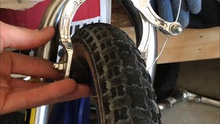 How to Adjust BMX Brakes [upl. by Nebeur68]