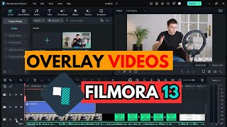 How to Overlay Video in Filmora 13 A StepbyStep Guide [upl. by Aser374]