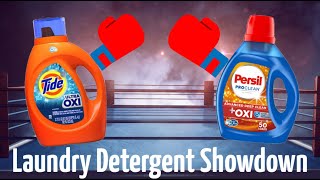 Ultimate Laundry Battle Tide vs Persil  Which Detergent Reigns Supreme RealLife Testing [upl. by Etnud222]