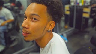 NEW YORK BARBER MASH UP MY TRIM  DARNELL VLOGS [upl. by Emmie]