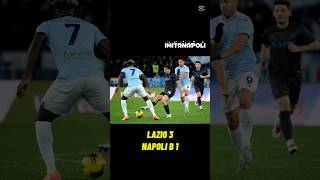 Lazio  Napoli 31 fuori dalla coppa Italia Le riserve non convincono clamoroso ritorno 💙💙💙 [upl. by Anilek]