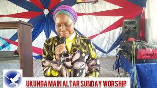 SIJAONA KAMA WEWE BY MAMA PST ELIUD AT UKUNDA MAIN ALTAR [upl. by Sheline]