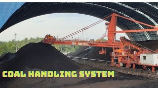 Coal Handling System di PLTU  Ship Unloader Bulldozer Conveyor StackerReclaimer [upl. by Gabie]