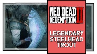 Red Dead Redemption 2 Legendary Steelhead Trout Fish Location SPOILERS [upl. by Knowling]