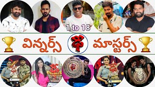 dhee title winners list  dhee 18 winner  dhee latest episode  dhee latest promo  dhee winners [upl. by Patric]