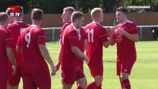 Biggleswade vs Wisbech Town  FA Cup  050817 Wisbech goals only [upl. by Noied]