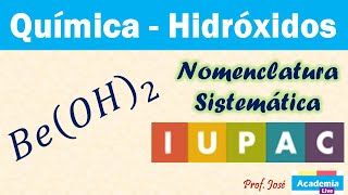 Hidróxido de Berilio  Nomenclatura sistemática o IUPAC y formulación [upl. by Panthia63]