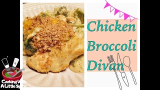 Chicken Broccoli Divan Casserole Recipe [upl. by Novaj]