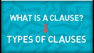 Types of Clauses  Two Main Types  Three Dependent Types  What is Clause [upl. by Erdnassac841]