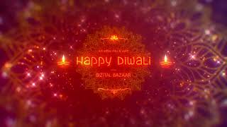 Happy Diwali 2024 Wish  Bizital Bazaar [upl. by Alexina]