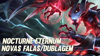 NOCTURNE ETERNUM  NOVAS FALAS E DUBLAGEM ATUALIZADA 2021 [upl. by Noy606]