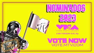 Lista completa de los NOMINADOS a los MTV VMA 2023 [upl. by Yllor377]