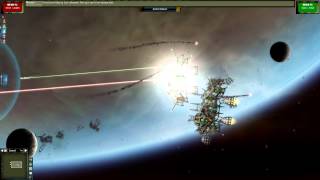 Gratuitous Space Battles tutorial fight [upl. by Slosberg976]