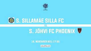 S Sillamäe Silla FC  S Jõhvi FC Phoenix Saalijalgpalli meistriliiga 2024 [upl. by Nagek]