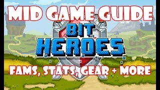 Bit Heroes Mid Game Guide [upl. by Helsell]