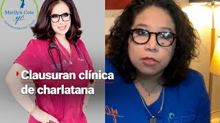 CLAUSURAN CLÍNICA DE LA PSIQUIATRA CHARLATANA MARILYN COTE  No tiene estudios en psiquiatría [upl. by Ilahsiav]