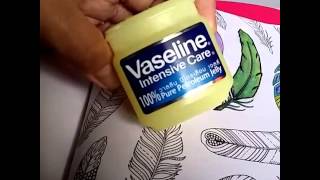 Blending Colours using Petroleum Jelly My Style [upl. by Yerffoeg398]