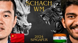 Ding Liren vs Gukesh D  Schachweltmeisterschaft 2024  Alle INFOS und PROGNOSEN [upl. by Cuttler806]