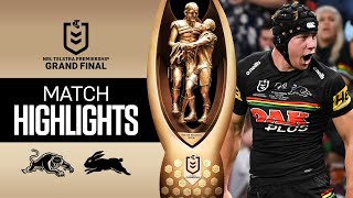 Panthers v Rabbitohs Match Highlights  Grand Final 2021  Telstra Premiership  NRL [upl. by Auqenwahs]