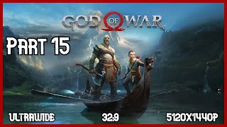 Tyrs Temple  God of War 2018 Part 15 Ultrawide Playthrough Unedited 329 [upl. by Christiana]