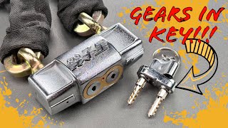 1613 Picking a GearDriven Double Prong Key [upl. by Sudderth827]