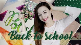 BACK TO SCHOOL DIY 2017  OKŁADKI ZESZYTÓW [upl. by Anaitat380]