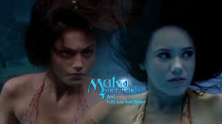 Mako mermaids and H2O Just Add Water Season 1 Episode 1 scene Cleo meets Mimmi from the first time [upl. by Ainoyek]