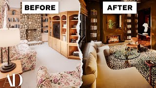 3 Interior Designers Transform The Same Dated 90s Living Room  Space Savers  Architectural Digest [upl. by Trevor579]