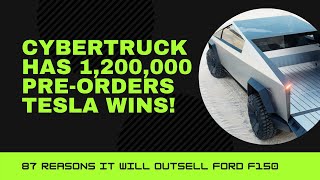 87 reasons the Tesla Cybertruck will outsell the Ford F150 [upl. by Haelahk]