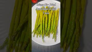 Air Fryer Asparagus Crispy Healthy and Ready in 7 Minutes [upl. by Knowland]