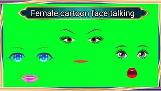 Talking face on green screen copyright free [upl. by Tarfe]