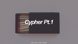 Cypher Pt1  BTS 방탄소년단 English Lyrics [upl. by Anirdnaxela]