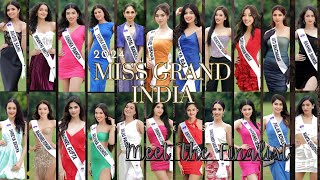 2024 MISS GRAND INDIA Meet the Finalist missgrandinternational [upl. by Herbst752]