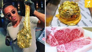 Top 10 Most Expensive Salt Bae Dishes [upl. by Skilken]