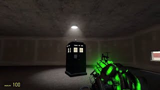 Flying the TARDIS in Gmod Garrys mod [upl. by Kaliski]