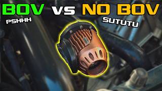 Blow Off Valve vs No Blow Off Valve What Sounds Better 4K [upl. by Kata]