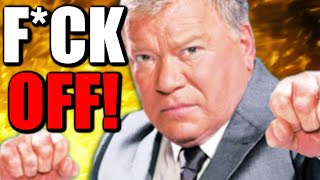 William Shatner DESTROYS Woke Insanity Hollywood BLACKLISTS Him [upl. by Leakcim]