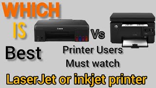 Printer Guide in Tamil 2024  Inkjet printer Vs LaserJet printer Must watch before buying [upl. by Hanikehs]