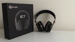 Cowin E7 Wireless Bluetooth Headphones Review  BEST MIDRANGE BLUETOOTH HEADPHONES [upl. by Ahsir]