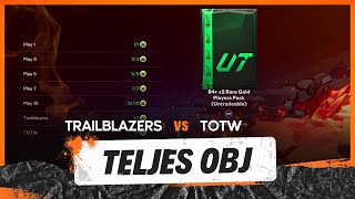 EA FC 25  6Rész  A Teljes Trailblazers VS TOTW OBJ Reward [upl. by Jonis]