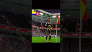 Corner kicked goal efootball viralvideo pes esports football soccerplayer [upl. by Anrehs108]