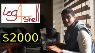 2000 for Log4j Vulnerability  Bug Bounty  My Experience and Tips [upl. by Zosema]